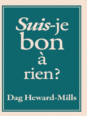 cover image of Suis-je bon à rien ?